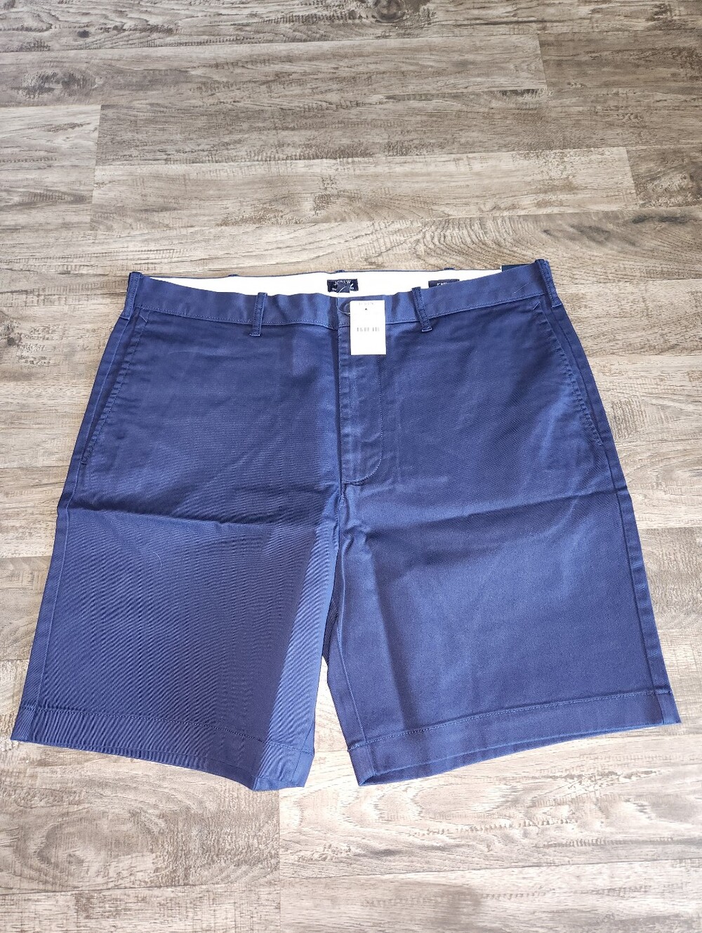 J. Crew Factory 9" Inseam Original Chino Shorts - Navy